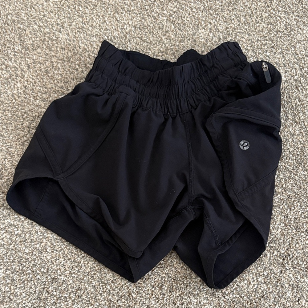 lululemon athletica Black Athletic Shorts
